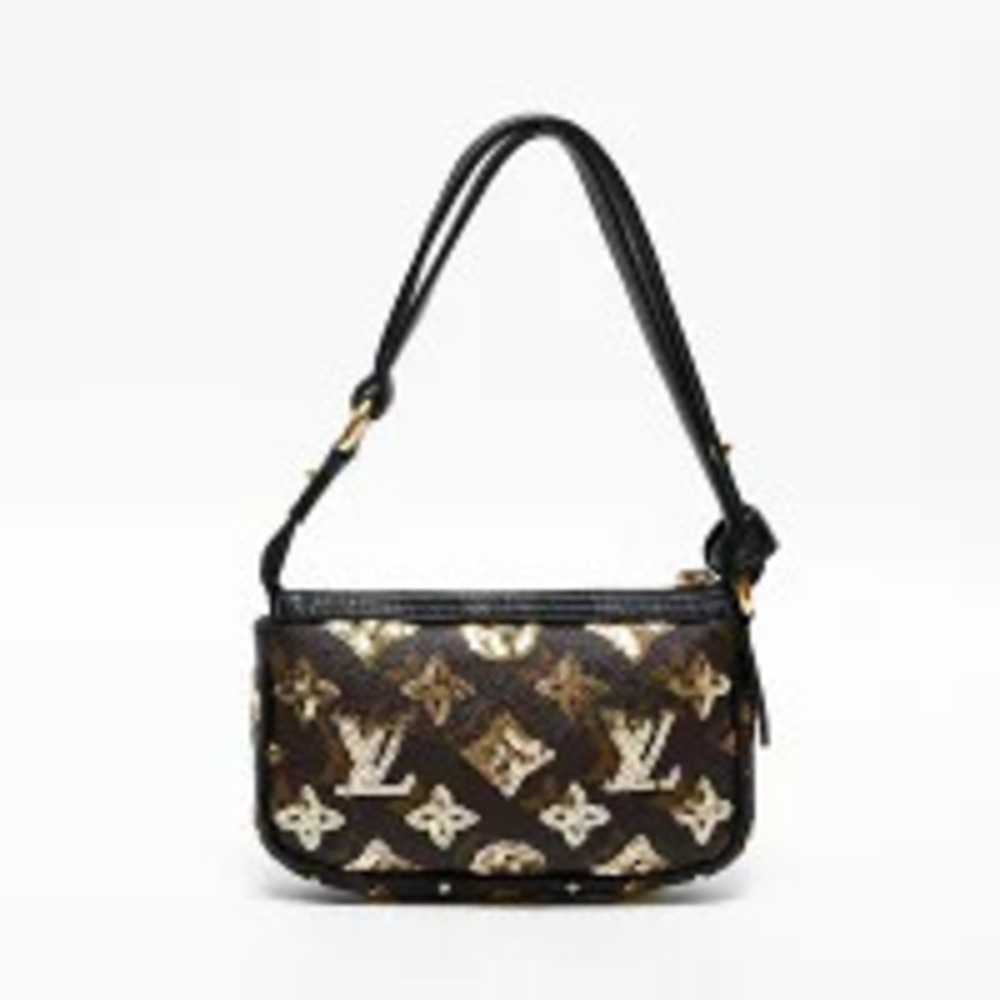 Louis Vuitton Brown Handbag Eclipse Black Monogram
